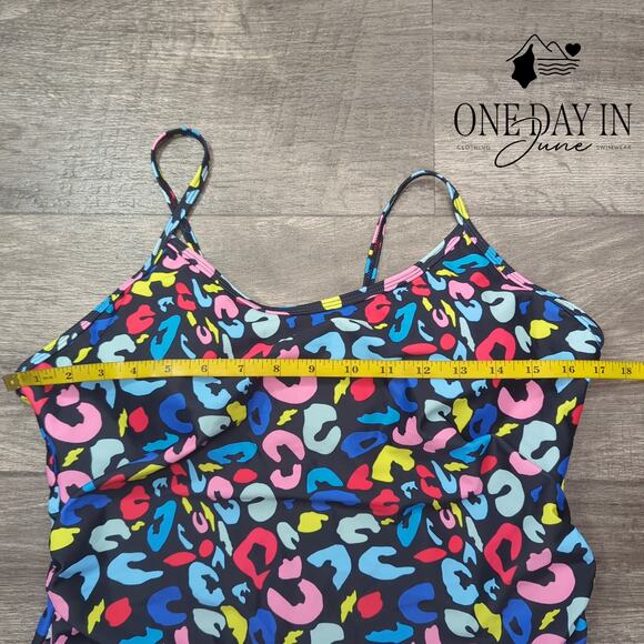 Aimage Ring Back One Piece Swimsuit Size XL - Picture 5 of 7